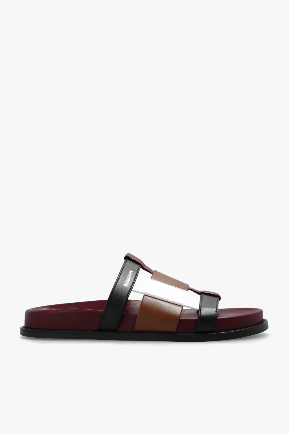 Burberry color block discount sandals